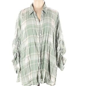 American Eagle Flannel Oversized Shirt